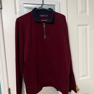 Nautica Men's Burgundy Sweater